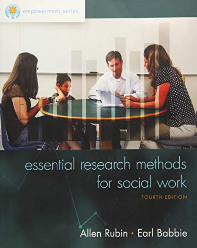 Product Cover Empowerment Series: Essential Research Methods for Social Work
