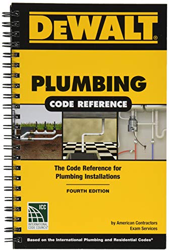 Product Cover DEWALT Plumbing Code Reference: Based on the 2018 International Plumbing and Residential Codes (DEWALT Series)