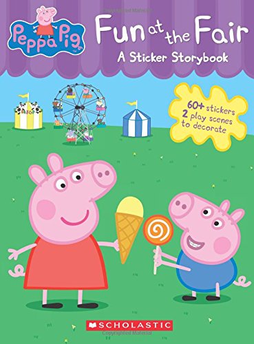 Product Cover Fun at the Fair: A Sticker Storybook (Peppa Pig)