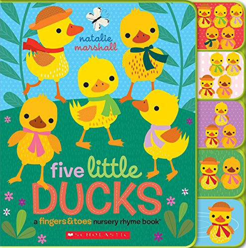 Product Cover Five Little Ducks: A Fingers & Toes Nursery Rhyme Book: Fingers & Toes Tabbed Board Book (Fingers & Toes Nursery Rhymes)
