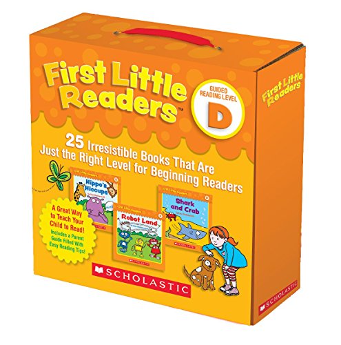 Product Cover First Little Readers Parent Pack: Guided Reading Level D: 25 Irresistible Books That Are Just the Right Level for Beginning Readers