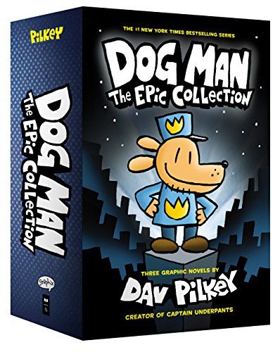 Product Cover Dog Man: The Epic Collection: From the Creator of Captain Underpants (Dog Man #1-3 Boxed Set)