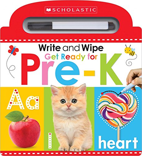 Product Cover Write and Wipe Get Ready for Pre-K (Scholastic Early Learners)