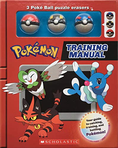 Product Cover Training Manual (Pokémon Training Box with Poké Ball erasers)