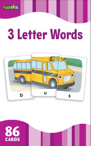 Product Cover 3 Letter Words (Flash Kids Flash Cards)