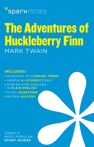 Product Cover The Adventures of Huckleberry Finn SparkNotes Literature Guide (SparkNotes Literature Guide Series)