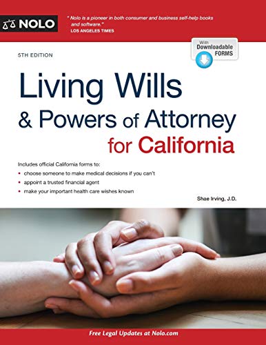 Product Cover Living Wills and Powers of Attorney for California (Living Wills & Powers of Attorney for California)
