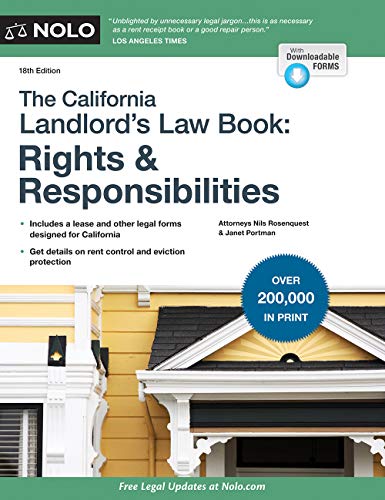 Product Cover California Landlord's Law Book, The: Rights & Responsibilities: Rights & Responsabilities