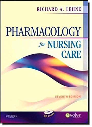 Product Cover Pharmacology for Nursing Care, 7th Edition