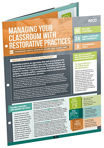 Product Cover Managing Your Classroom with Restorative Practices (Quick Reference Guide)