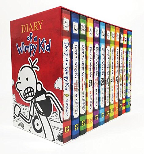 Product Cover Diary of a Wimpy Kid Box of Books (1–12)