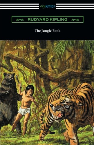 Product Cover The Jungle Book (Illustrated by John L. Kipling, William H. Drake, and Paul Frenzeny)