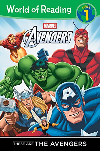 Product Cover These are The Avengers Level 1 Reader (World of Reading)