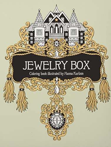 Product Cover Jewelry Box Coloring Book: Published in Sweden as 