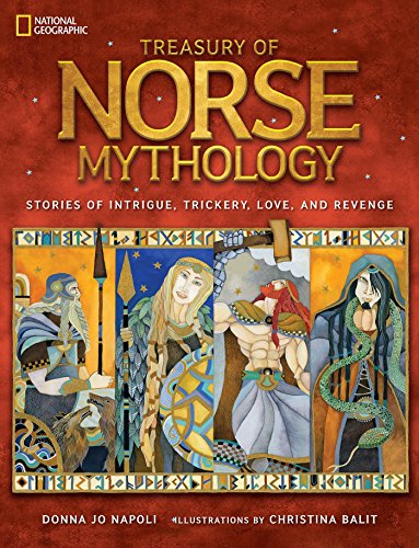 Product Cover Treasury of Norse Mythology: Stories of Intrigue, Trickery, Love, and Revenge