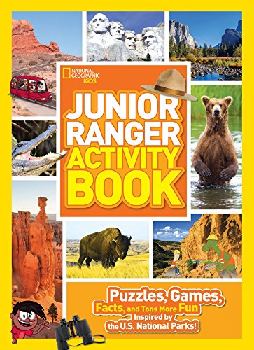 Product Cover Junior Ranger Activity Book: Puzzles, Games, Facts, and Tons More Fun Inspired by the U.S. National Parks!