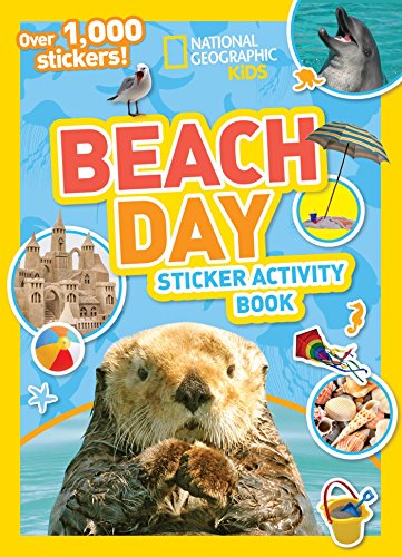 Product Cover National Geographic Kids Beach Day Sticker Activity Book (NG Sticker Activity Books)