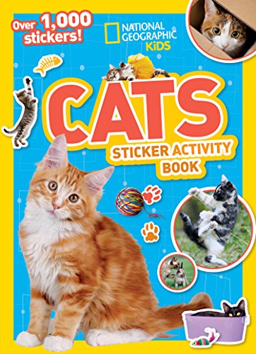 Product Cover National Geographic Kids Cats Sticker Activity Book (NG Sticker Activity Books)