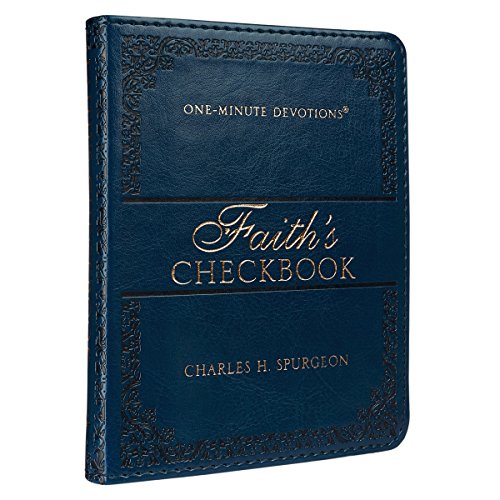 Product Cover Faith's Checkbook: One-Minute Devotions (LuxLeather)