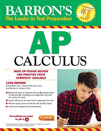 Product Cover Barron's AP Calculus, 14th Edition