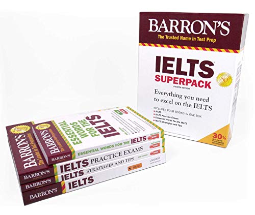 Product Cover IELTS Superpack (Barron's Test Prep)