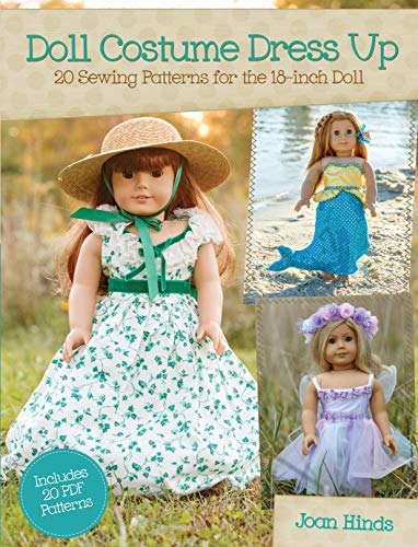 Product Cover Doll Costume Dress Up: 20 Sewing Patterns for the 18-inch Doll