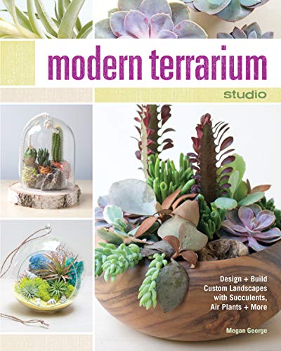 Product Cover Modern Terrarium Studio: Design + Build Custom Landscapes with Succulents, Air Plants + More