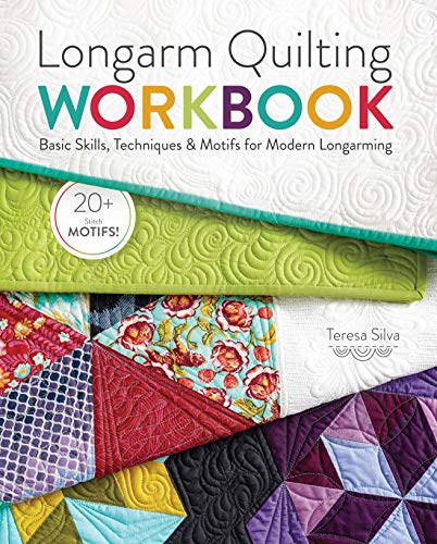 Product Cover Longarm Quilting Workbook: Basic Skills, Techniques and Motifs for Modern Longarming