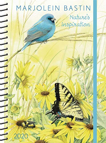 Product Cover Marjolein Bastin 2020 Monthly/Weekly Planner Calendar: Nature's Inspiration