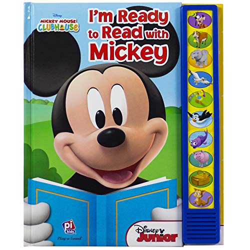 Product Cover Disney Mickey Mouse Clubhouse - I'm Ready to Read With Mickey Sound Book - Play-a-Sound - PI Kids