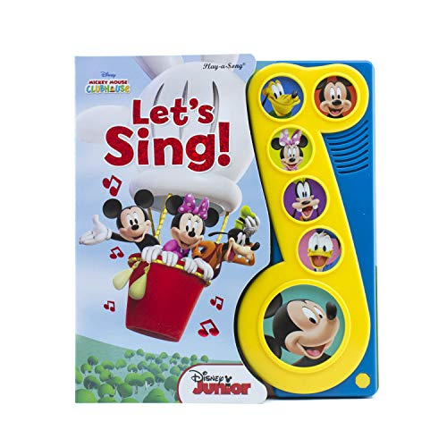 Product Cover Disney Mickey Mouse Clubhouse - Let's Sing! Little Music Note Sound Book - PI Kids