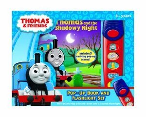 Product Cover Thomas and Friends: Thomas and the Shadowy Night: Pop-Up Book and Flashlight Set