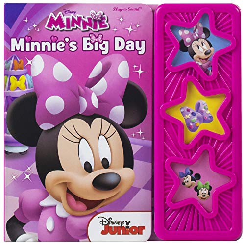 Product Cover Disney - Minnie's Big Day 3-Button Star Sound Book - Play-a-Sound - PI Kids
