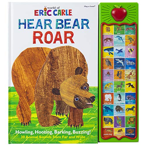 Product Cover World of Eric Carle, Hear Bear Roar 30 Animal Sound Book - PI Kids (Play-A-Sound)
