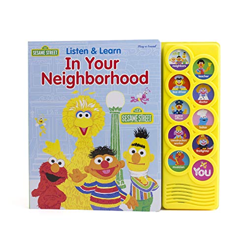 Product Cover Sesame Street - Listen & Learn In Your Neighborhood - PI Kids (Play-A-Sound)