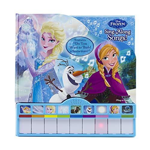 Product Cover Disney Frozen - Sing-Along Songs! Board Book with Built-In Keyboard Piano - PI Kids