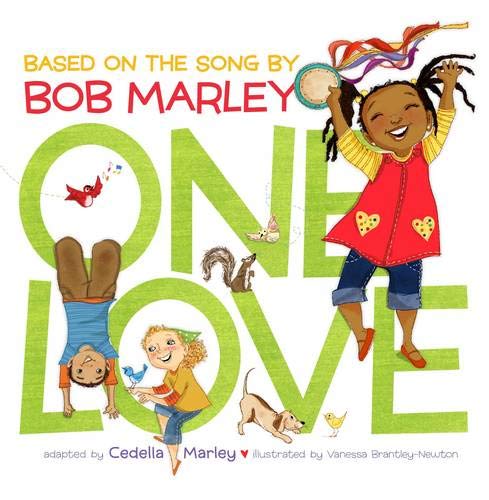 Product Cover One Love: (Multicultural Childrens Book, Mixed Race Childrens Book, Bob Marley Book for Kids, Music Books for Kids)
