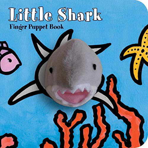 Product Cover Little Shark: Finger Puppet Book: (Puppet Book for Baby, Little Toy Board Book, Baby Shark)