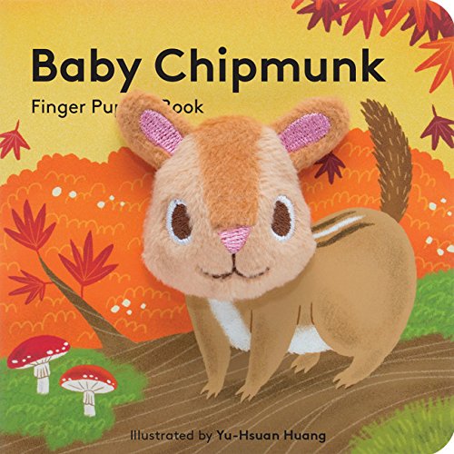Product Cover Baby Chipmunk: Finger Puppet Book: (Finger Puppet Book for Toddlers and Babies, Baby Books for First Year, Animal Finger Puppets) (Finger Puppet Boardbooks)