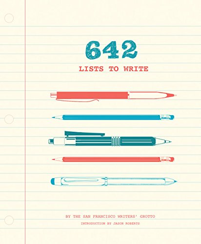 Product Cover 642 Lists to Write: (Creative Writing Prompts for Adults, Guided Journal Gift for Writers)