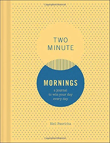 Product Cover Two Minute Mornings: A Journal to Win Your Day Every Day (Gratitude Journal, Mental Health Journal, Mindfulness Journal, Self-Care Journal)