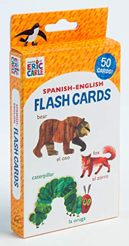 Product Cover World of Eric Carle (TM) Spanish-English Flash Cards: (Bilingual Flash Cards for Kids, Learning to Speak Spanish, Eric Carle Flash Cards, Learning a Language)