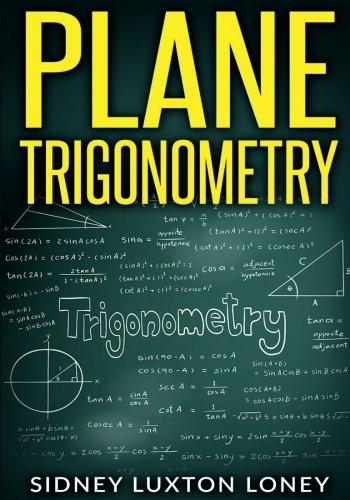 Product Cover Plane Trigonometry: SL Loney's Original Classic