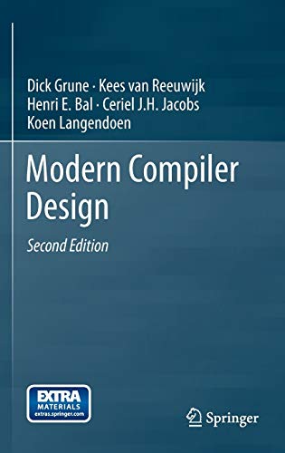 Product Cover Modern Compiler Design
