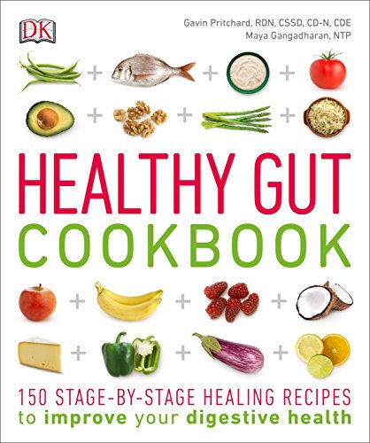 Product Cover Healthy Gut Cookbook: 150 Stage-By-Stage Healing Recipes to improve your digestive health