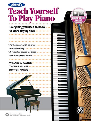 Product Cover Alfred's Teach Yourself to Play Piano: Everything You Need to Know to Start Playing Now!, Book & Online Audio (Teach Yourself Series)