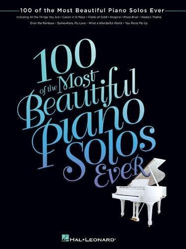 Product Cover 100 of the Most Beautiful Piano Solos Ever