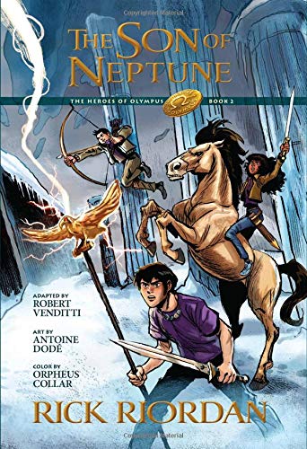 Product Cover The Heroes of Olympus, Book Two The Son of Neptune: The Graphic Novel (The Heroes of Olympus, Book Two) (The Heroes of Olympus (2))