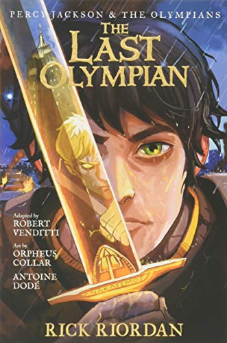 Product Cover Percy Jackson and the Olympians The Last Olympian: The Graphic Novel (Percy Jackson & the Olympians)