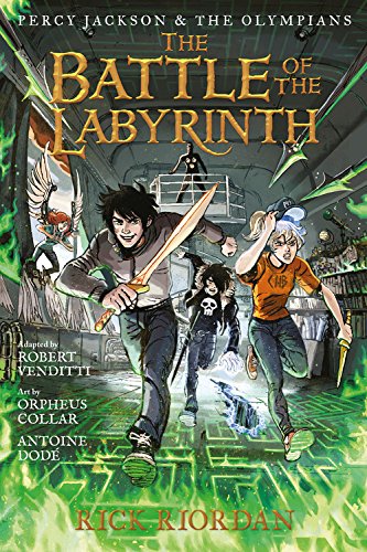 Product Cover Percy Jackson and the Olympians The Battle of the Labyrinth: The Graphic Novel (Percy Jackson and the Olympians) (Percy Jackson & the Olympians)